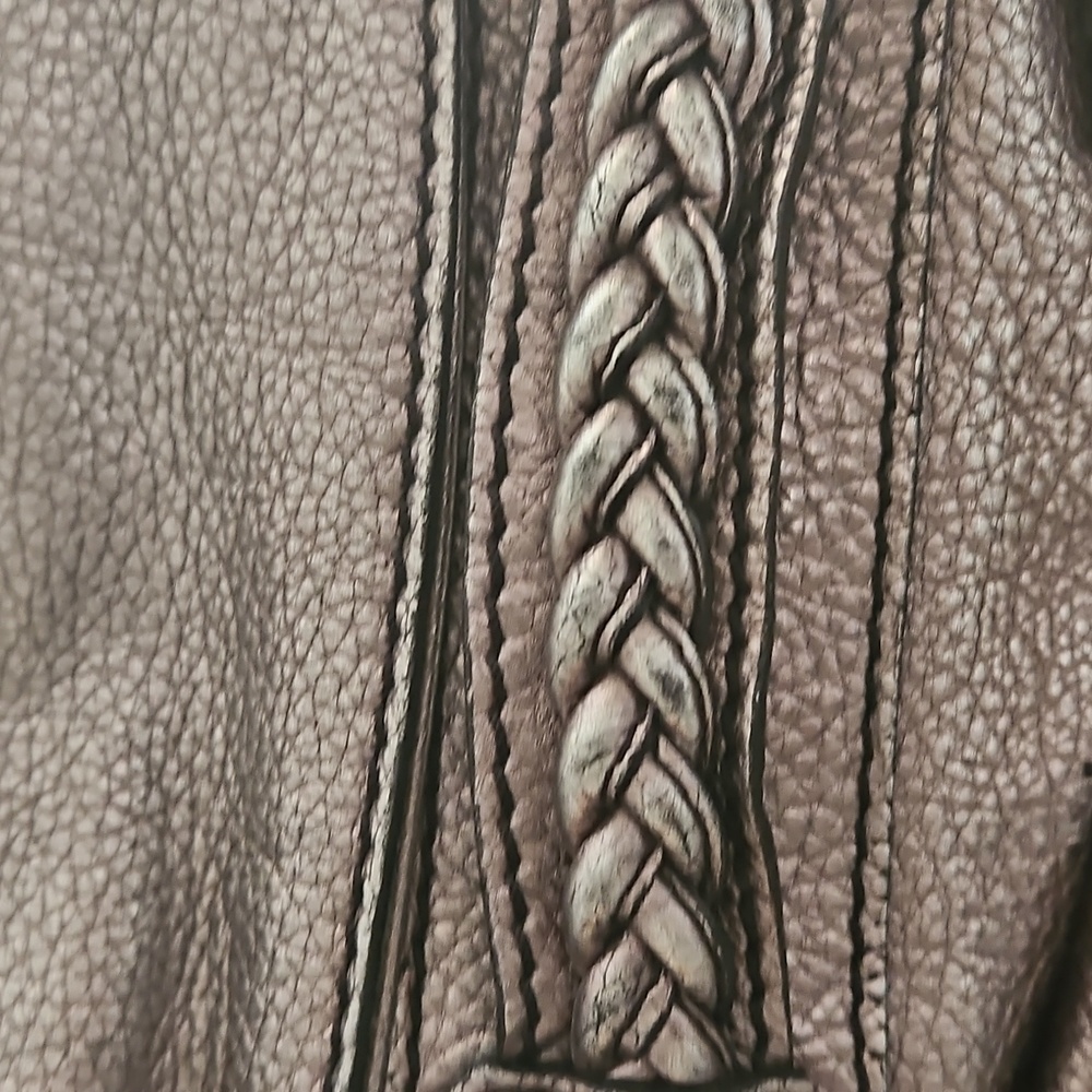 Authentic VALENTINO GARAVANI Histoire Bag - Metallic Anthracite Leather with COA - Picture 6 of 17